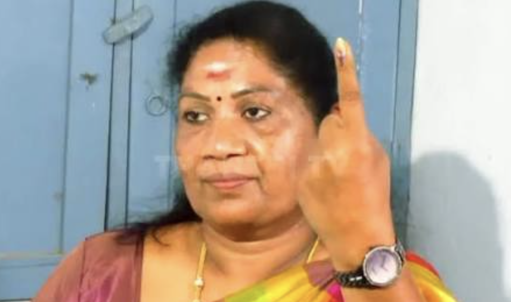“தாராபுரத்தில் ஒரு லட்சம் வாக்குகள் வித்தியாசத்தில் வெற்றி பெறுவேன்” - சத்யபாமா நம்பிக்கை